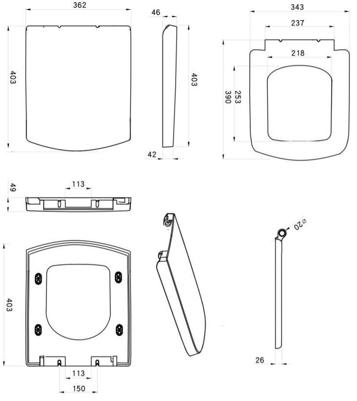 affine-royan-soft-close-white-square-toilet-seat-top-fix