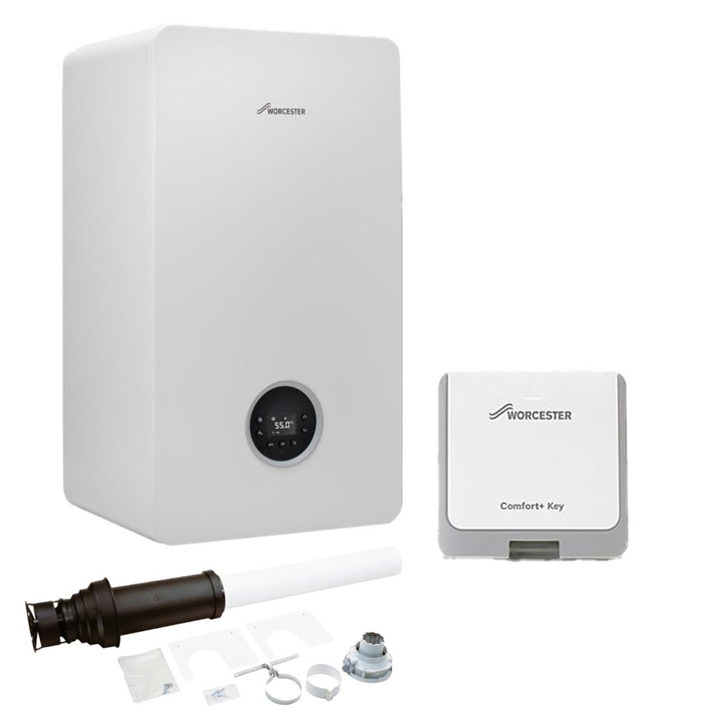 worcester-greenstar-8000-life-30kw-combi-gas-boiler-white-vertical-flue-comfort-timer-key