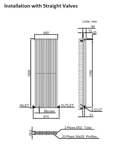 duratherm-vertical-oval-tube-double-panel-designer-radiator-1800-x-600mm-anthracite