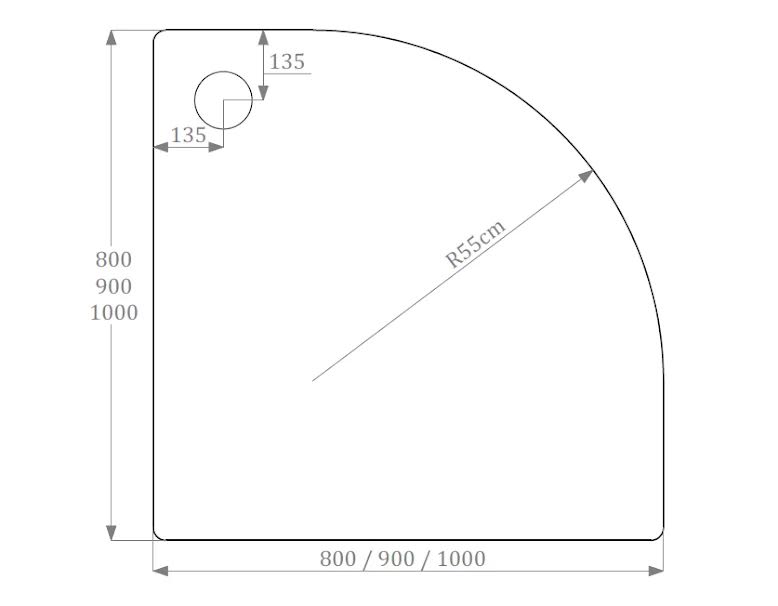 hydrolux-quadrant-shower-enclosure-800mm-with-tray-4mm