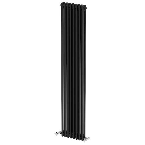 park-lane-traditional-vertical-colosseum-double-bar-column-radiator-black-1800-x-380mm