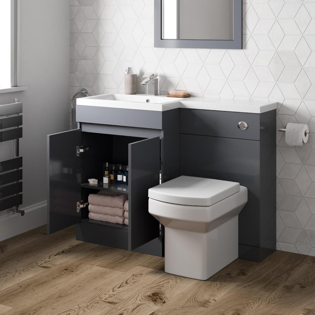 artis-centro-basin-vanity-unit-royan-toilet-combination-1100mm-grey-gloss-left-hand