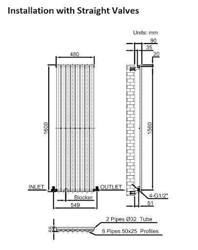 duratherm-vertical-oval-tube-single-panel-designer-radiator-1600-x-480mm-anthracite