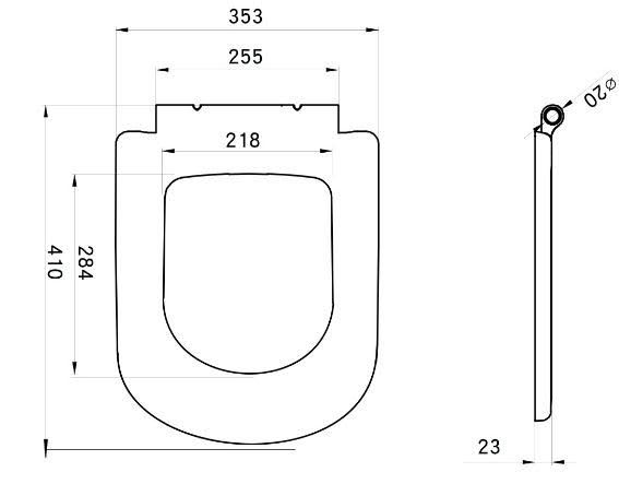 ceramica-arles-soft-close-d-shape-white-toilet-seat