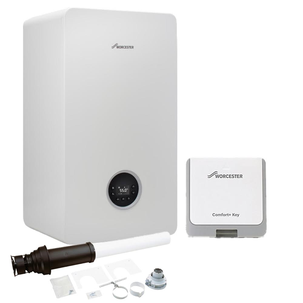 worcester-greenstar-8000-life-40kw-combi-gas-boiler-white-vertical-flue-comfort-timer-key