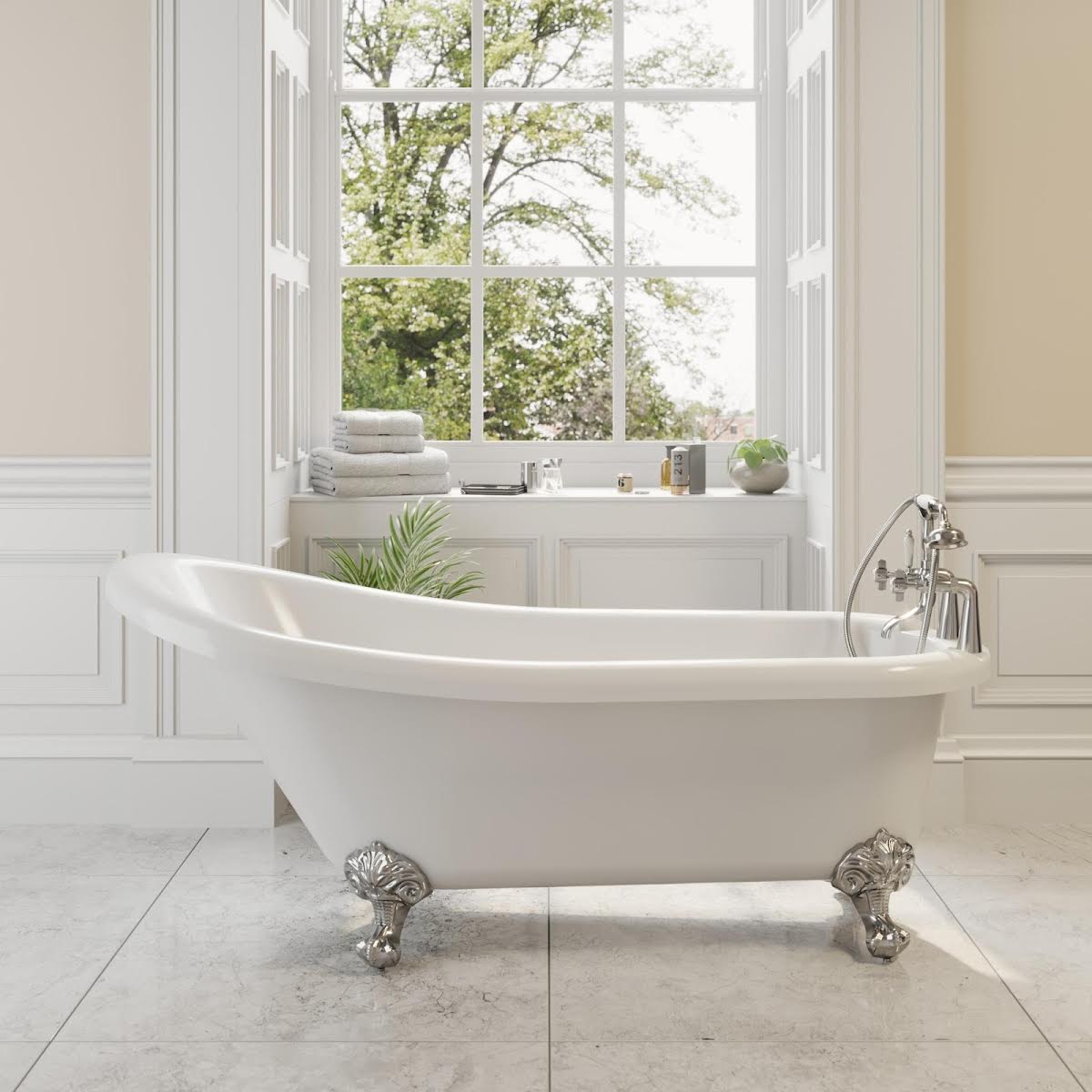 park-lane-buxton-freestanding-1550-x-750mm-roll-top-bath-with-ball-feet