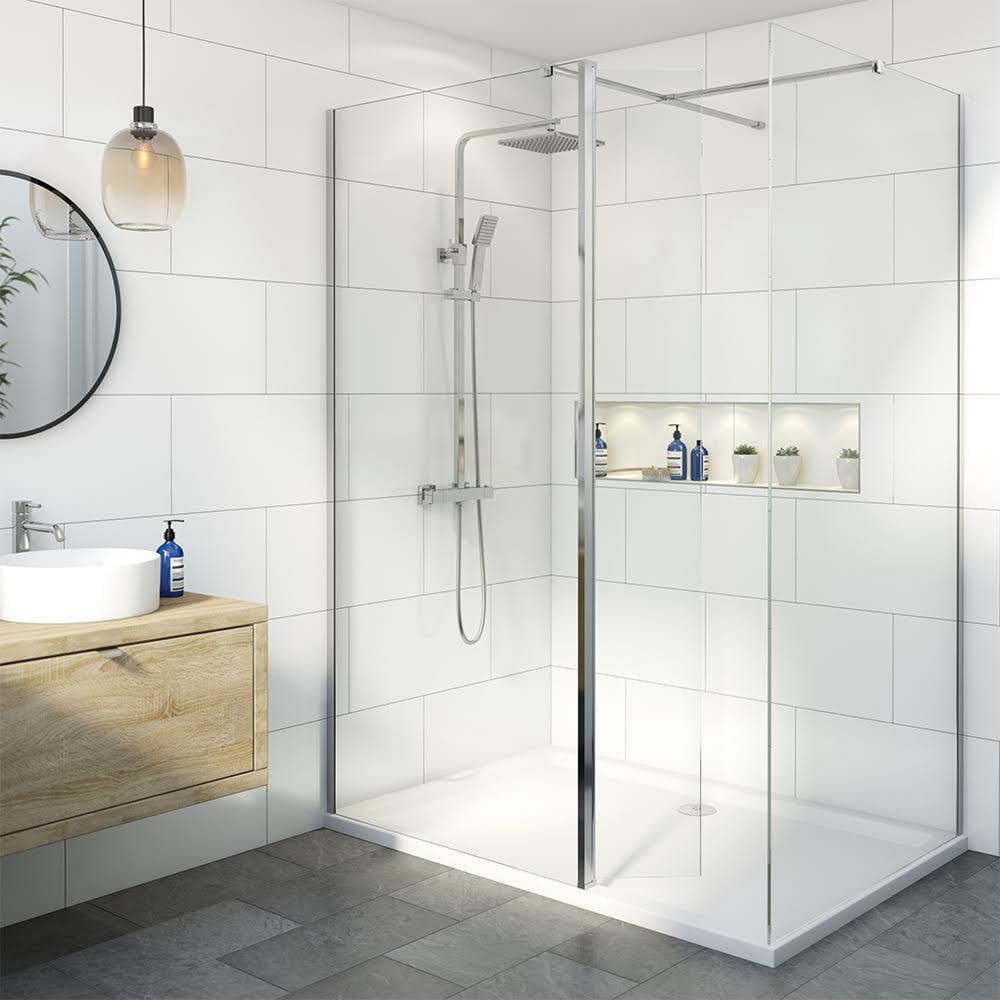 diamond-walk-in-shower-screens-with-1700-x-900mm-non-slip-tray-hinged-return-panel-8mm-chrome