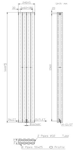 duratherm-vertical-oval-tube-double-panel-designer-radiator-1600-x-240mm-anthracite