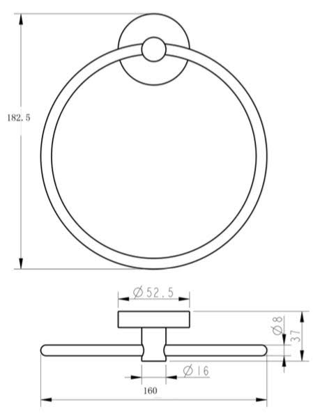 architeckt-venus-chrome-towel-ring