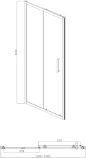 diamond-sliding-shower-enclosure-1100-x-700mm-8mm