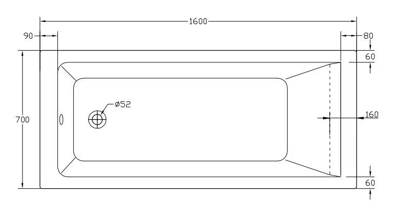 ceramica-straight-square-bath-bundle-1600mm-with-square-shower-screen-front-bath-panel