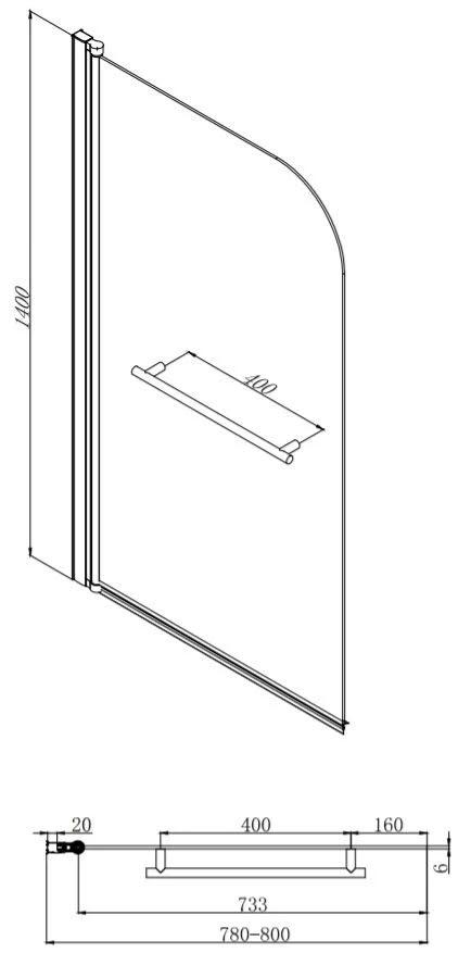 luxura-curved-edge-bath-shower-screen-with-towel-rail-800mm-6mm-chrome