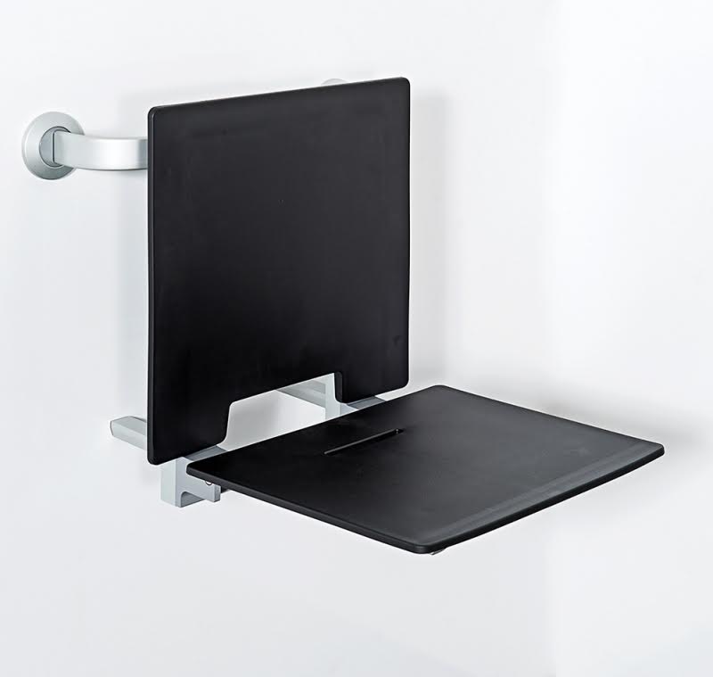 nymas-nymastyle-slimline-removable-shower-seat-with-back-grab-rail-black-331004bl