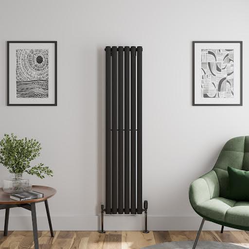 duratherm-vertical-oval-tube-single-panel-designer-radiator-1600-x-360mm-black