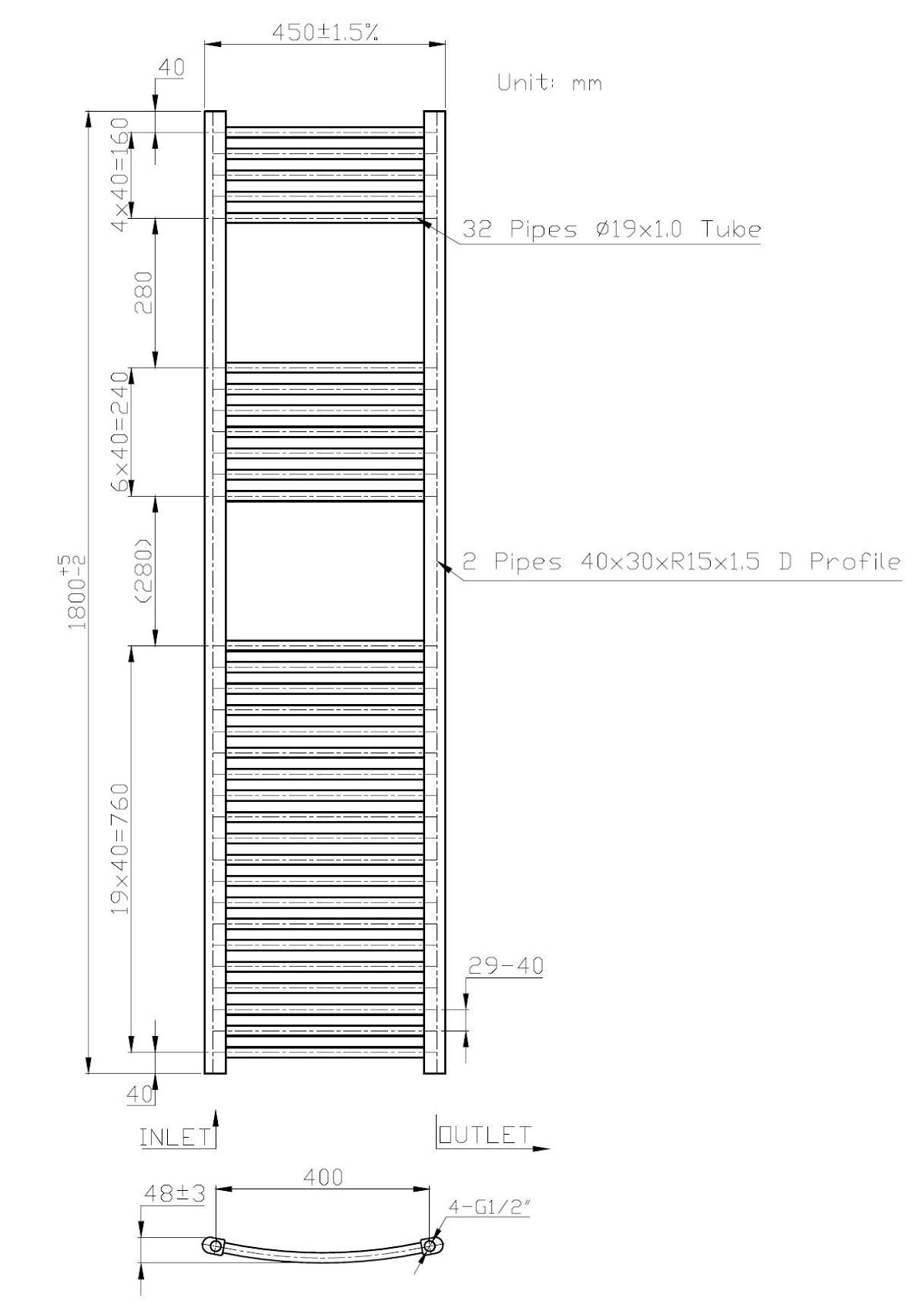 duratherm-curved-heated-towel-rail-matt-black-1800-x-450mm