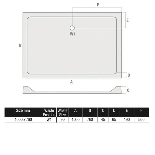 hydrolux-sliding-shower-enclosure-1000-x-760mm-with-tray-4mm