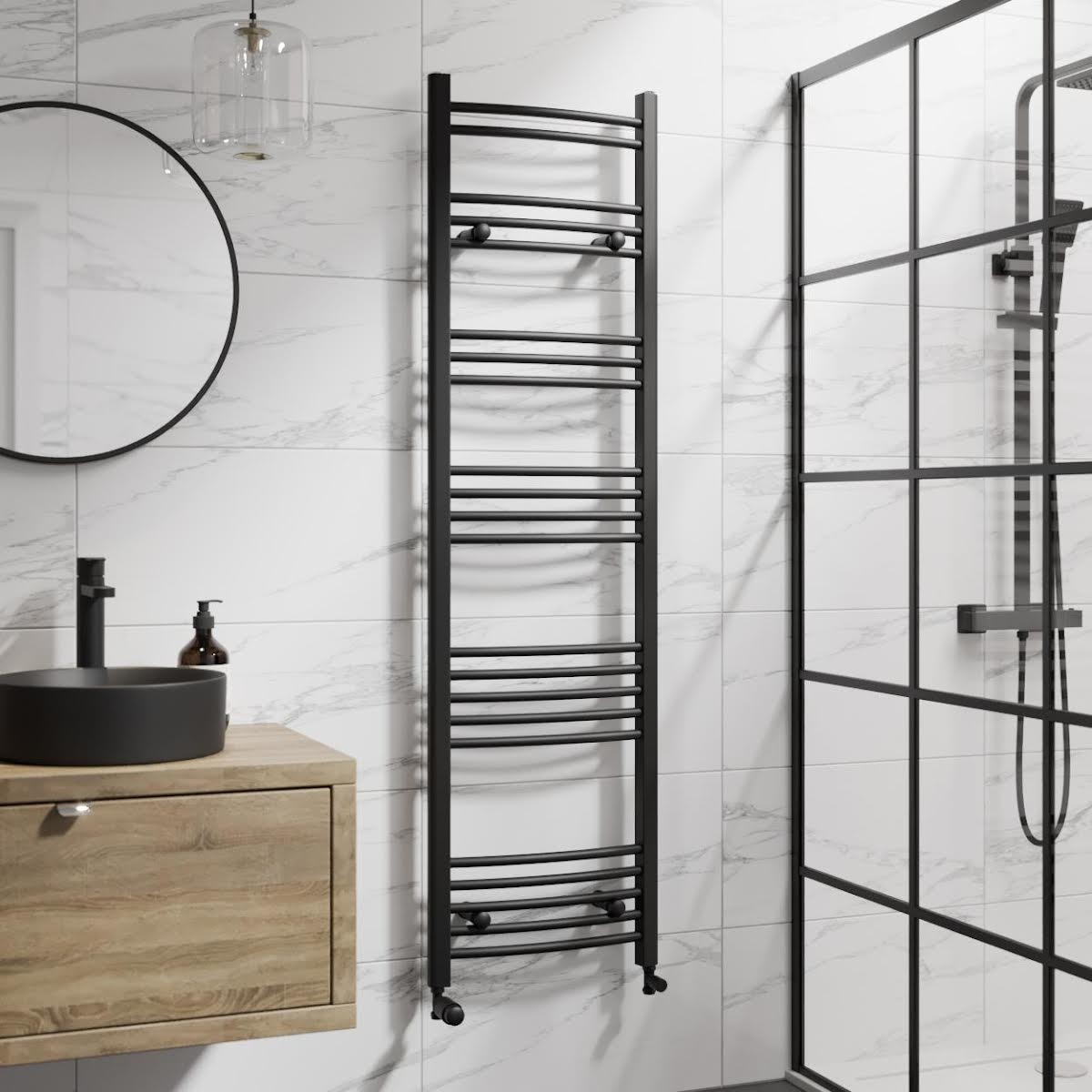 duratherm-curved-heated-towel-rail-matt-black-1600-x-450mm