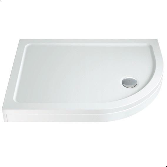 podium-raised-900-x-760mm-offset-quadrant-non-slip-shower-tray-with-waste-rh-entry