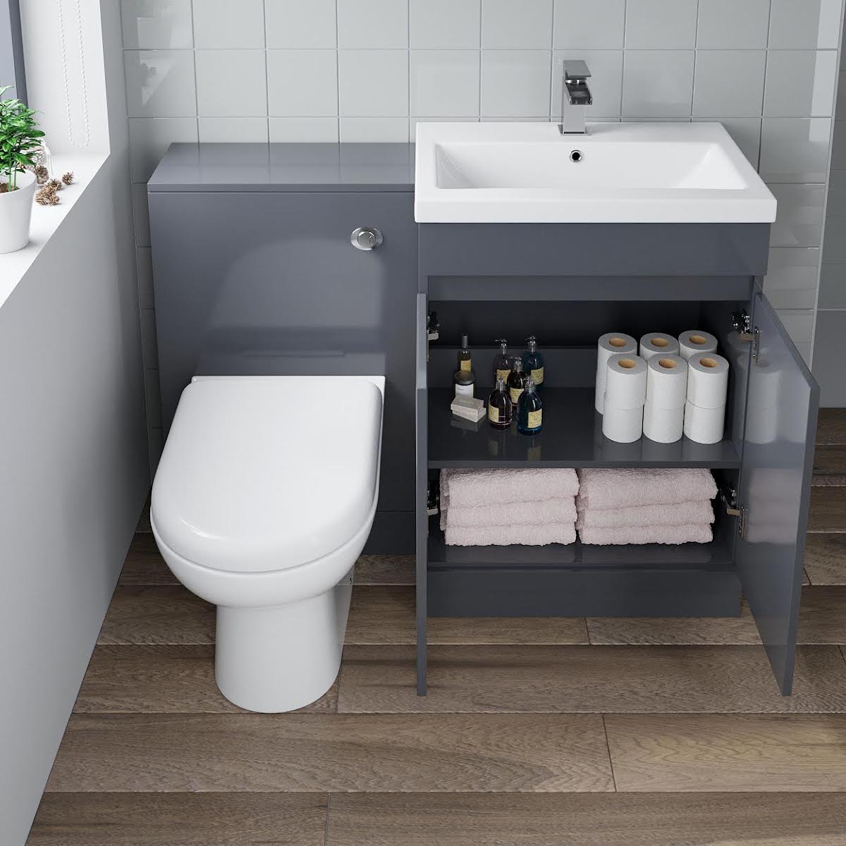 artis-centro-toilet-basin-vanity-unit-combination-with-doors-1100mm-grey-gloss