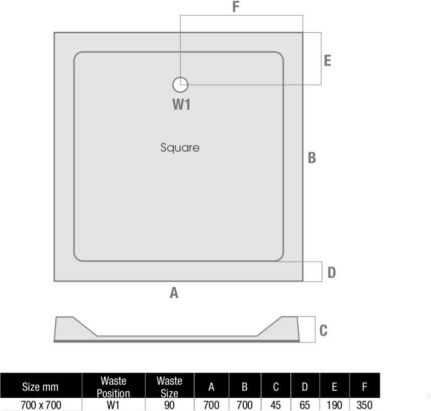 hydrolux-low-profile-700-x-700mm-square-shower-tray-with-waste