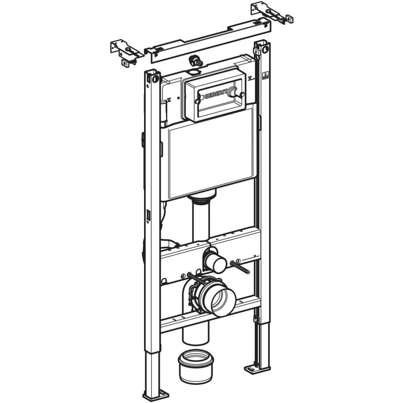 geberit-duofix-1120mm-wall-hung-wc-frame-with-120mm-delta-concealed-cistern