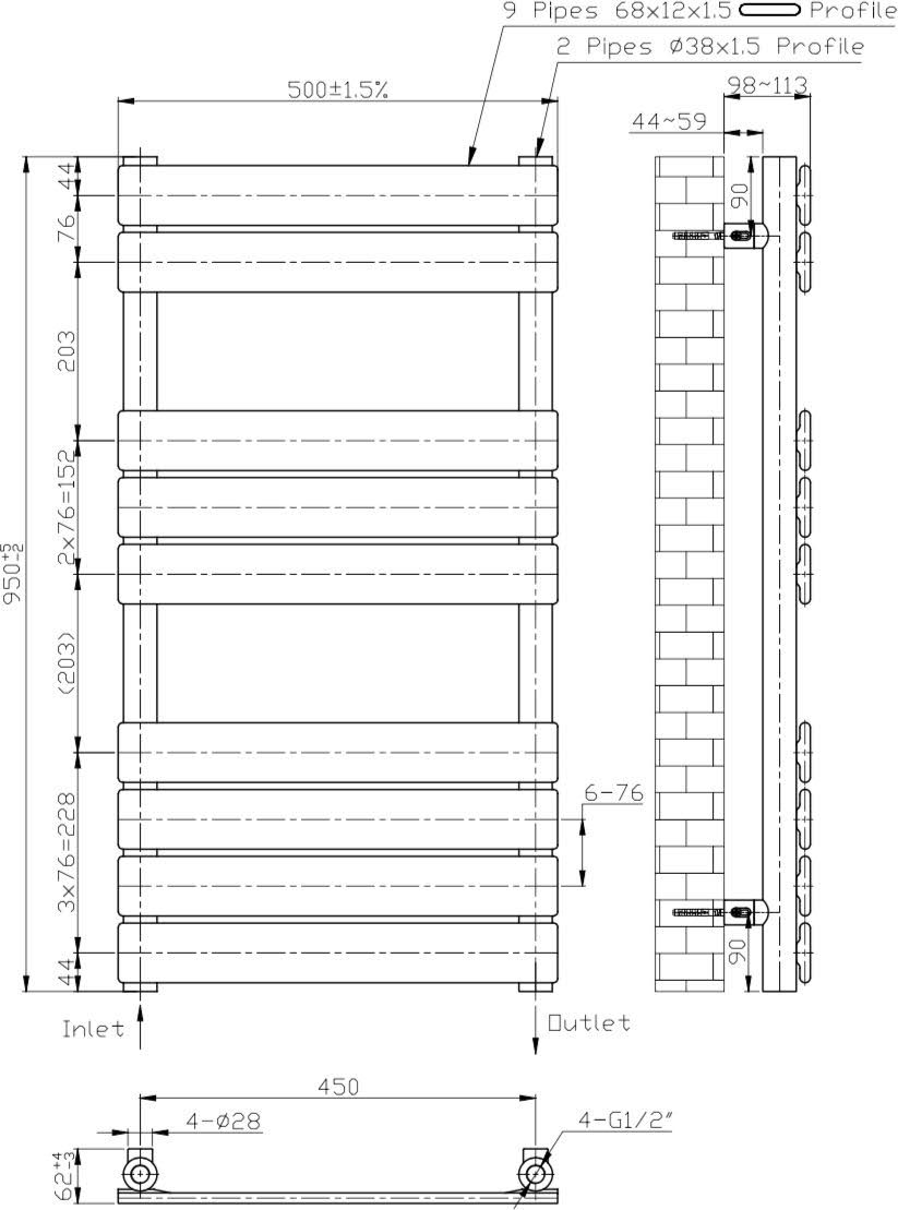 duratherm-flat-panel-heated-towel-rail-anthracite-950mm-x-500mm