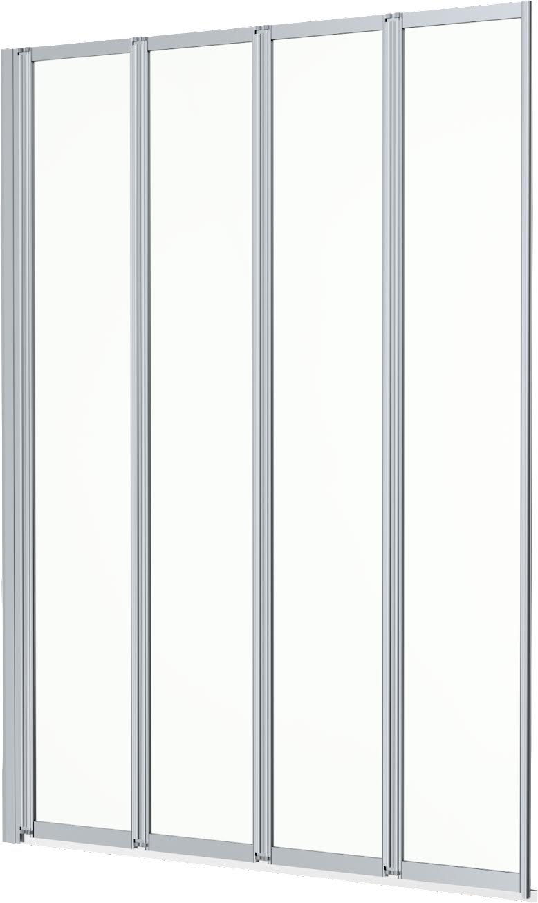 hydrolux-four-panel-folding-bath-shower-screen-992mm-chrome-frame-4mm