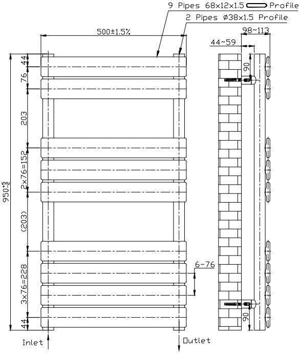 duratherm-flat-panel-heated-towel-rail-chrome-950-x-500mm