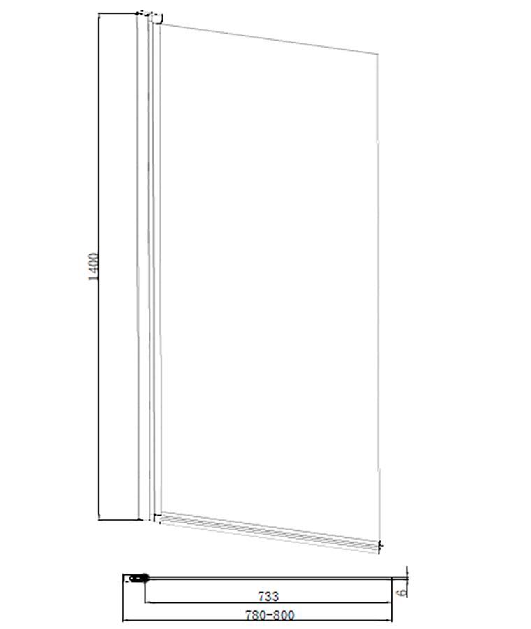 luxura-square-bath-shower-screen-800mm-black-6mm