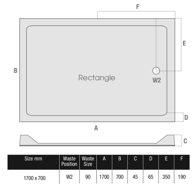 diamond-walk-in-shower-screen-1100mm-with-hinged-return-panel-and-tray-1700-x-700mm-8mm-chrome