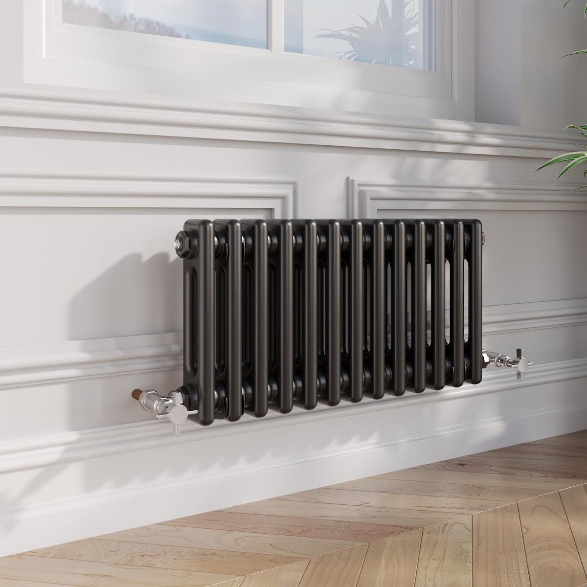 park-lane-traditional-colosseum-double-bar-column-radiator-black-300-x-605mm