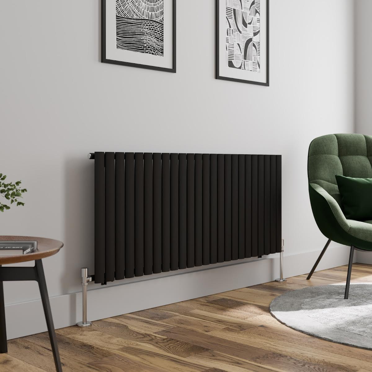 duratherm-horizontal-oval-tube-single-panel-designer-radiator-600-x-1440mm-black