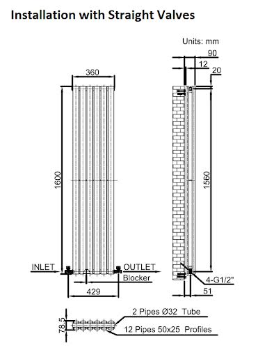 duratherm-vertical-oval-tube-double-panel-designer-radiator-1600-x-360mm-white