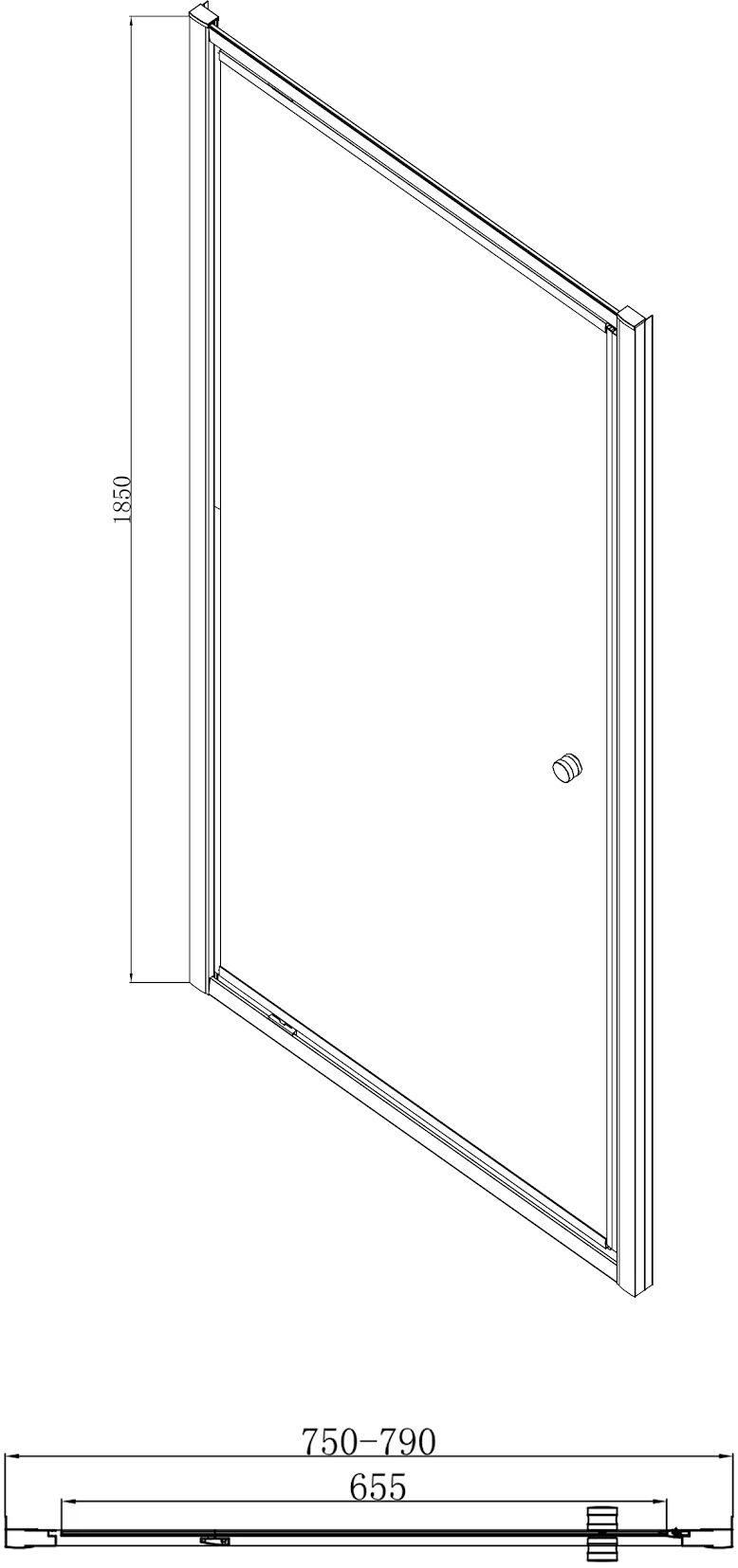 hydrolux-pivot-shower-enclosure-800-x-800mm-with-tray-4mm