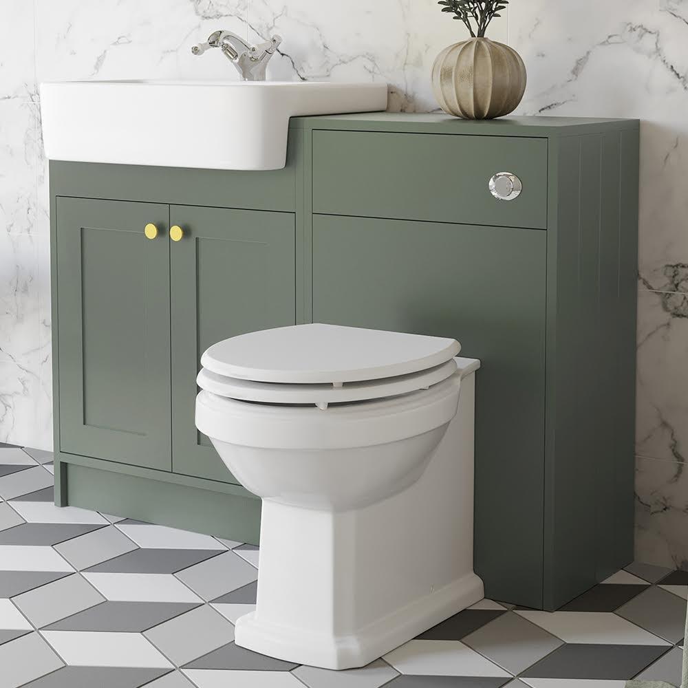 park-lane-winchester-green-toilet-vanity-unit-combination-with-brushed-brass-handles-1120mm