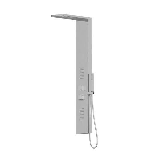 merano-thermostatic-square-shower-tower-panel-with-handset-2-body-jets-brushed-steel