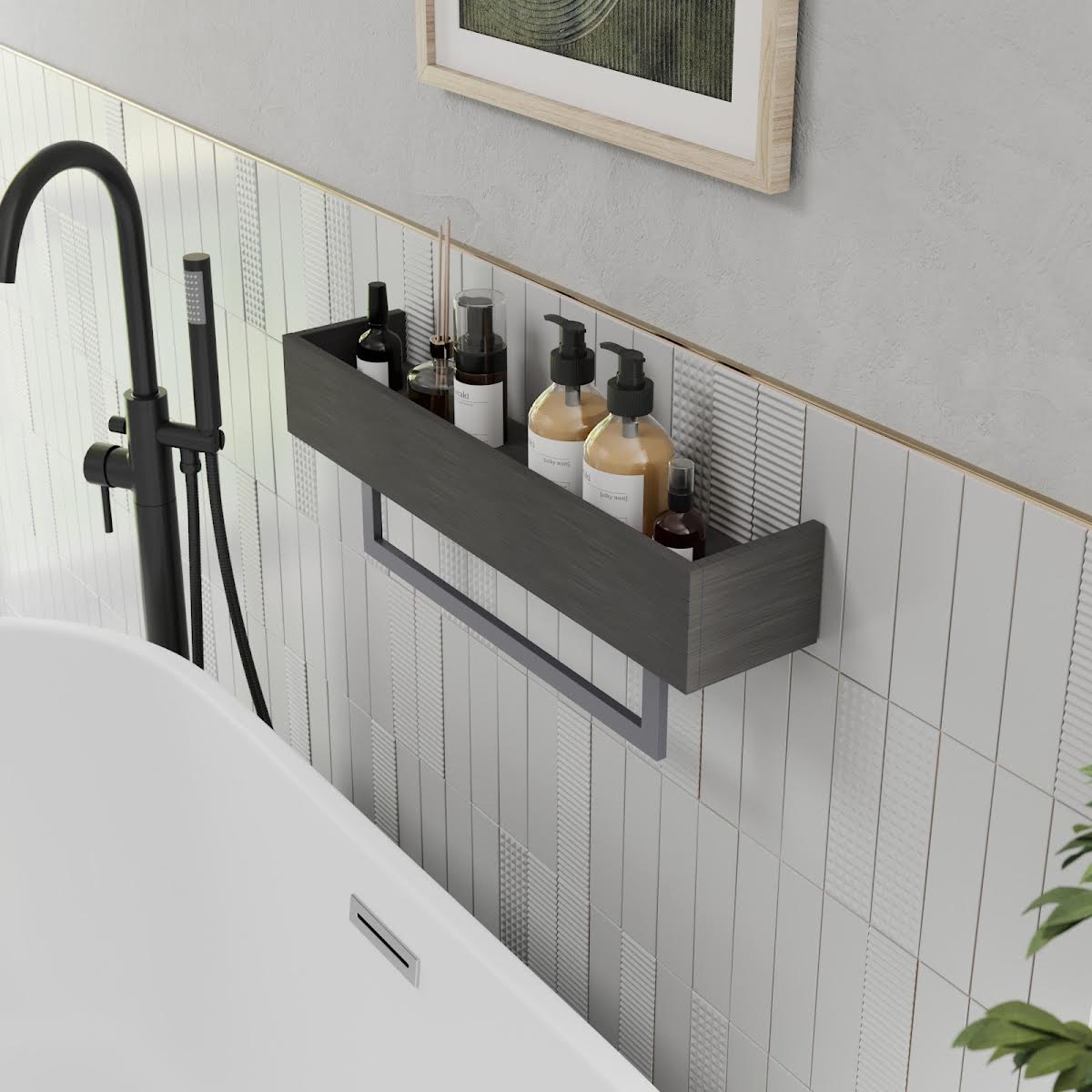 vitusso-idro-grey-wall-hung-bathroom-shelf-with-rail-600mm