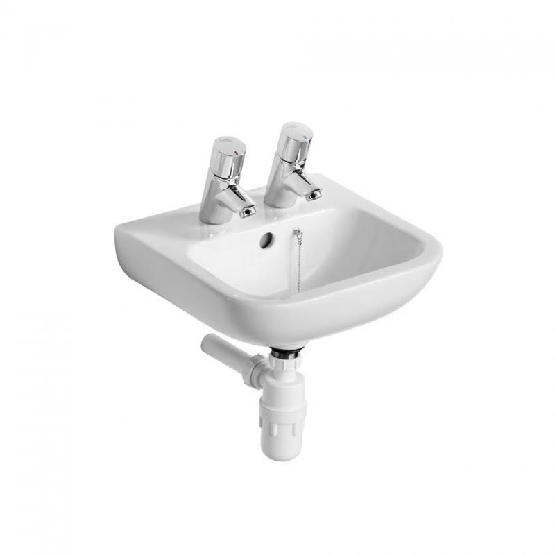 armitage-shanks-portman-21-basin-400mm-2-tap-hole-s231701