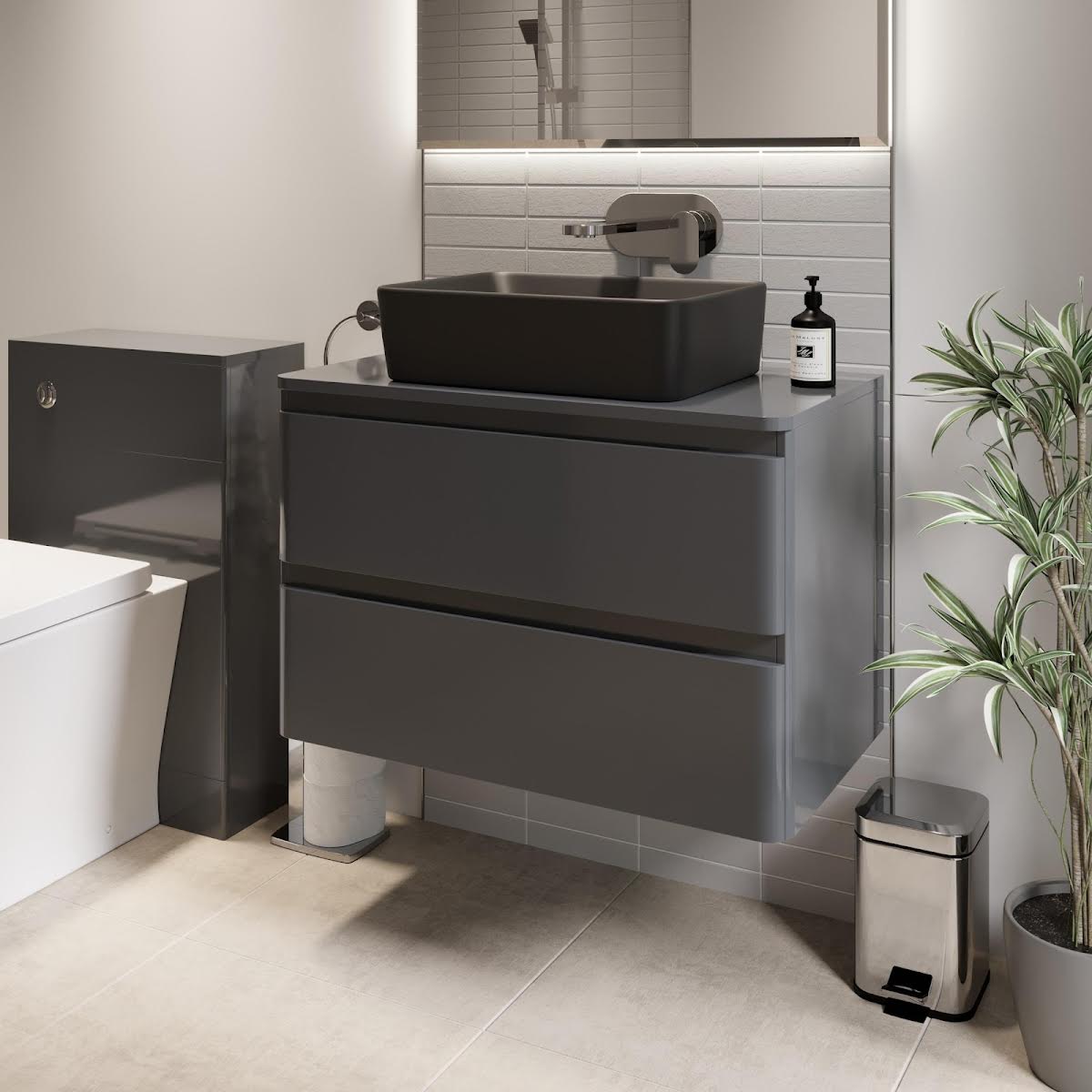 regis-forma-800mm-grey-gloss-wall-hung-countertop-vanity-unit-croix-black-basin