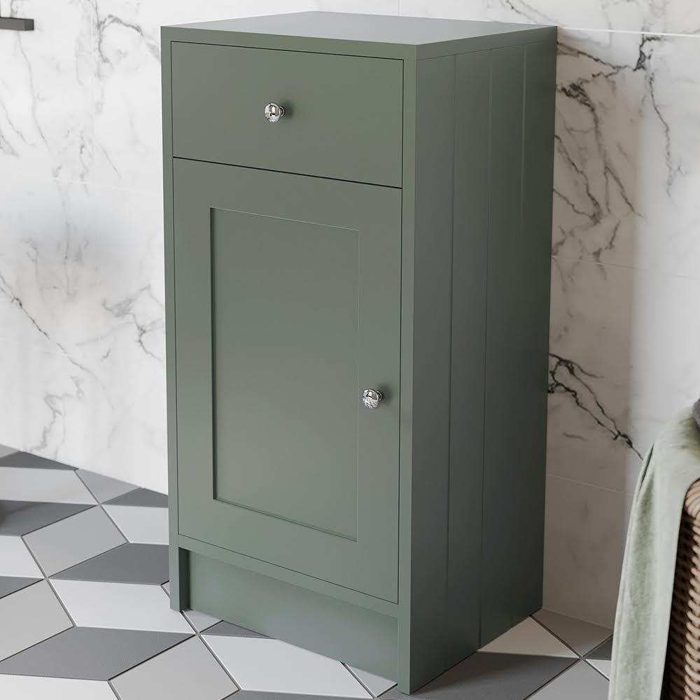 park-lane-winchester-green-cloakroom-freestanding-storage-unit-400mm