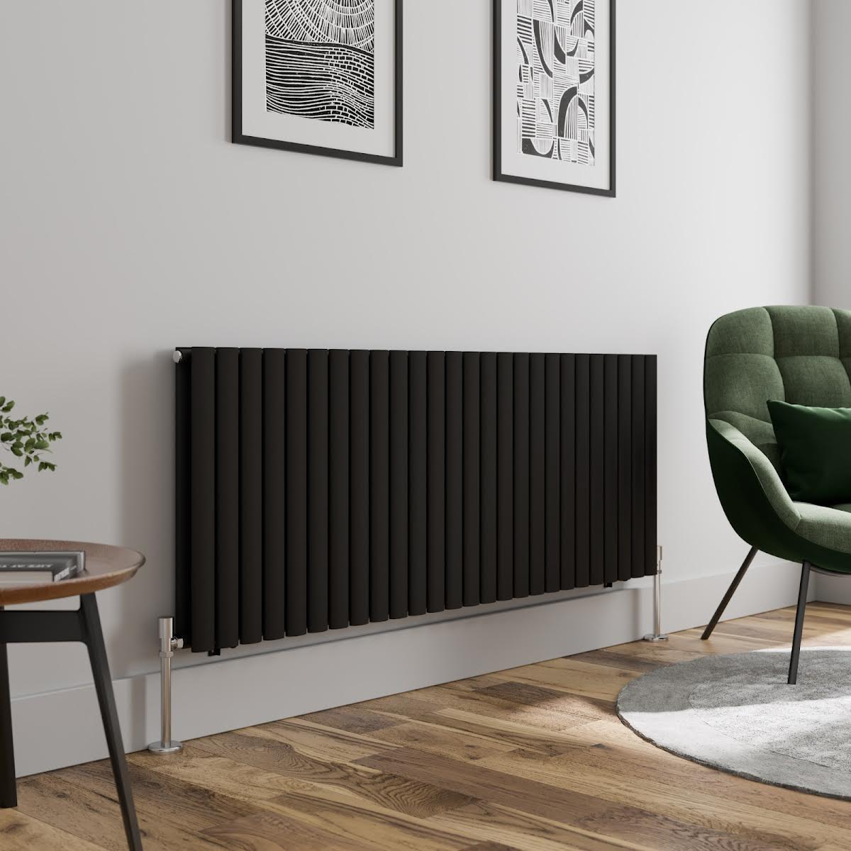 duratherm-horizontal-oval-tube-double-panel-designer-radiator-600-x-1560mm-black