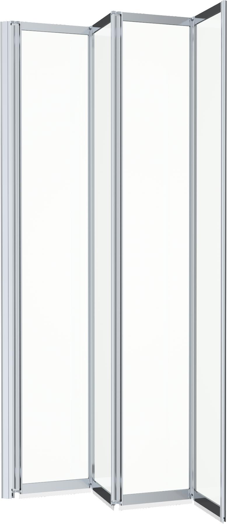 hydrolux-four-panel-folding-bath-shower-screen-992mm-chrome-frame-4mm