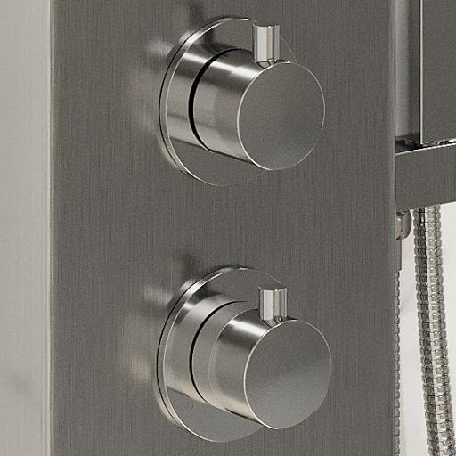 merano-thermostatic-shower-tower-panel-with-handset-2-large-body-jets-brushed-steel