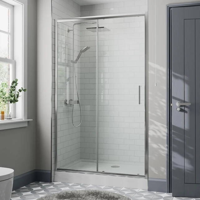 diamond-sliding-shower-door-1000mm-with-1000-x-700mm-raised-non-slip-tray-and-waste-8mm