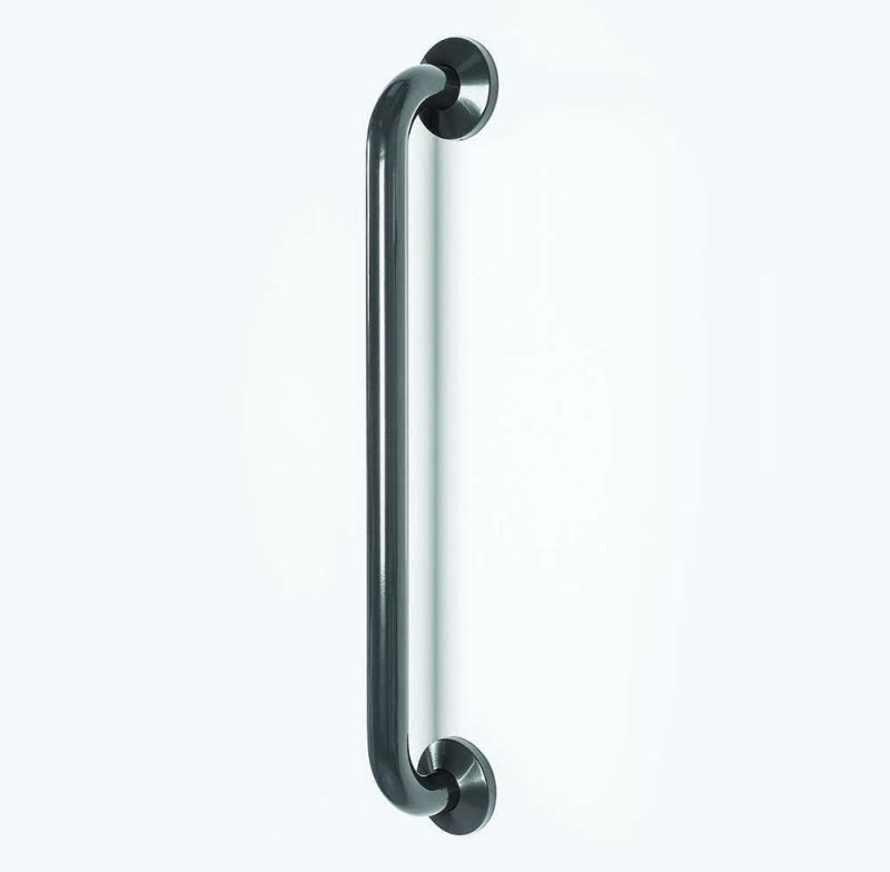 nymas-nymacare-stainless-steel-455mm-grab-rail-with-concealed-fixings-dark-grey-210145dg