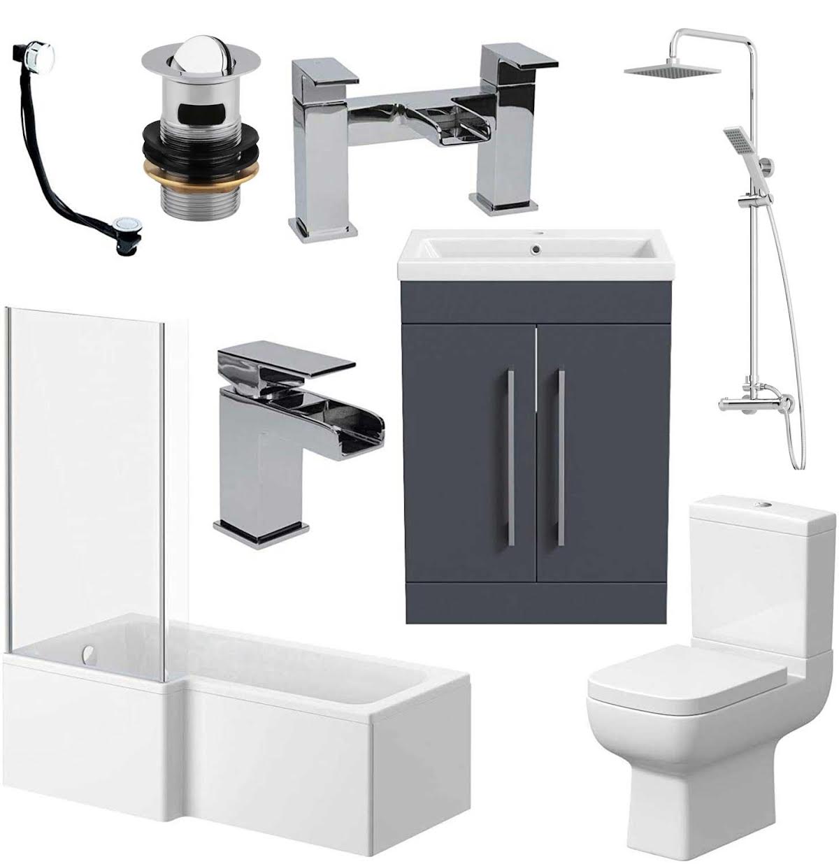 amelie-bathroom-suite-with-l-shape-bath-taps-shower-screen-artis-vanity-unit-left-hand-1700mm