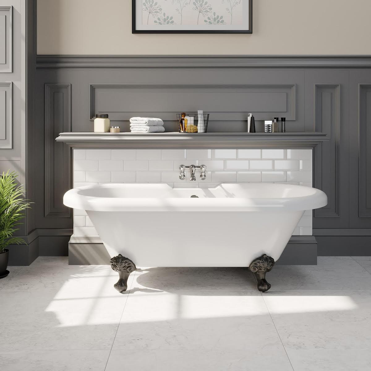 park-lane-oxford-freestanding-1500-x-750mm-roll-top-bath-with-black-ball-feet