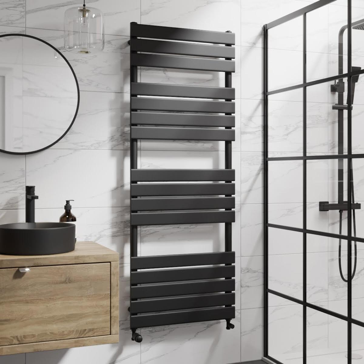 duratherm-flat-panel-heated-towel-rail-matt-black-1600-x-600mm