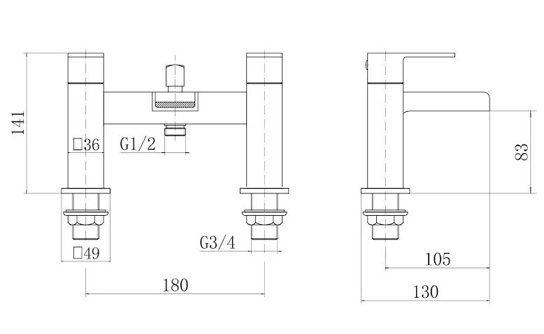 architeckt-dakota-bath-shower-mixer-tap-with-dual-outlet-shower-heads