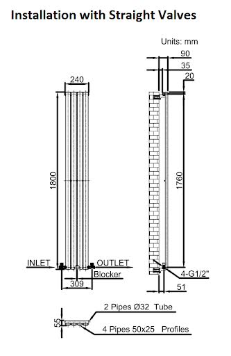 duratherm-vertical-oval-tube-single-panel-designer-radiator-1800-x-240mm-white